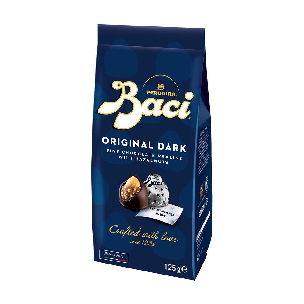 Baci Perugina Original Dark chocolate packaging. Italian chocolate