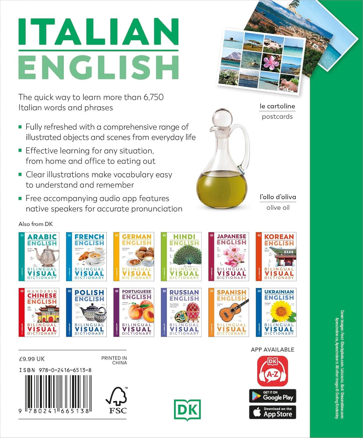 Basic Italian Book Learning Italian book - Italian English Bilingual Visual Dictionary ...