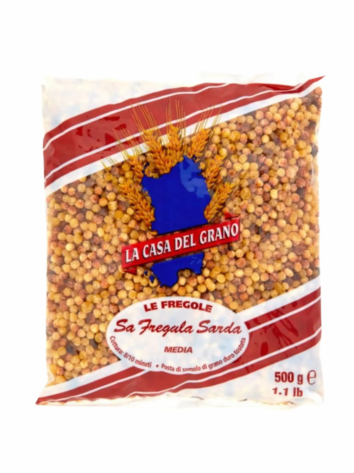 Sardinia fregola in a pack, made with tradition