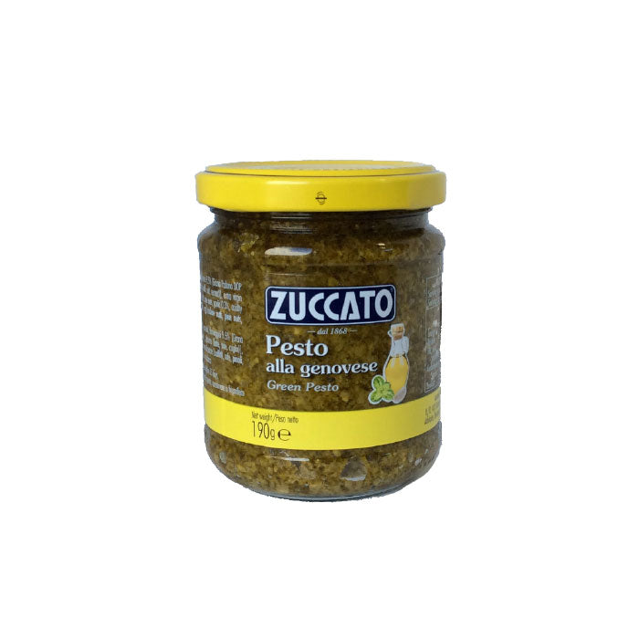 Jar of Zuccato pesto, italian pesto Australia, italian gourmet pesto, italian gourmet food