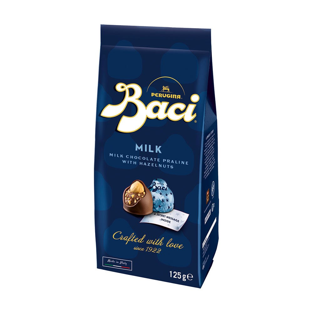 Perugina Baci chocolate packaging on a white background
