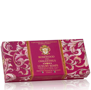 Italian luxury soap. Italian gifts set soap box
