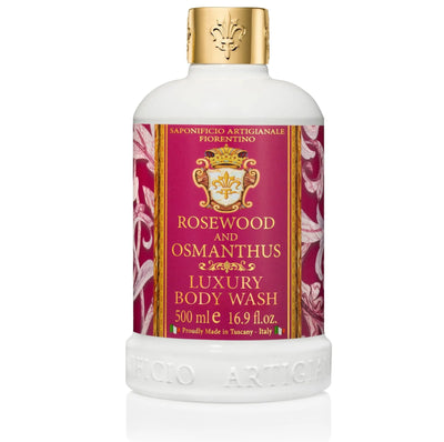 Italian luxury body wash bottle. Italian Organic soap