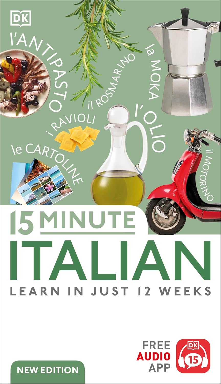 15 minute Italian learning book