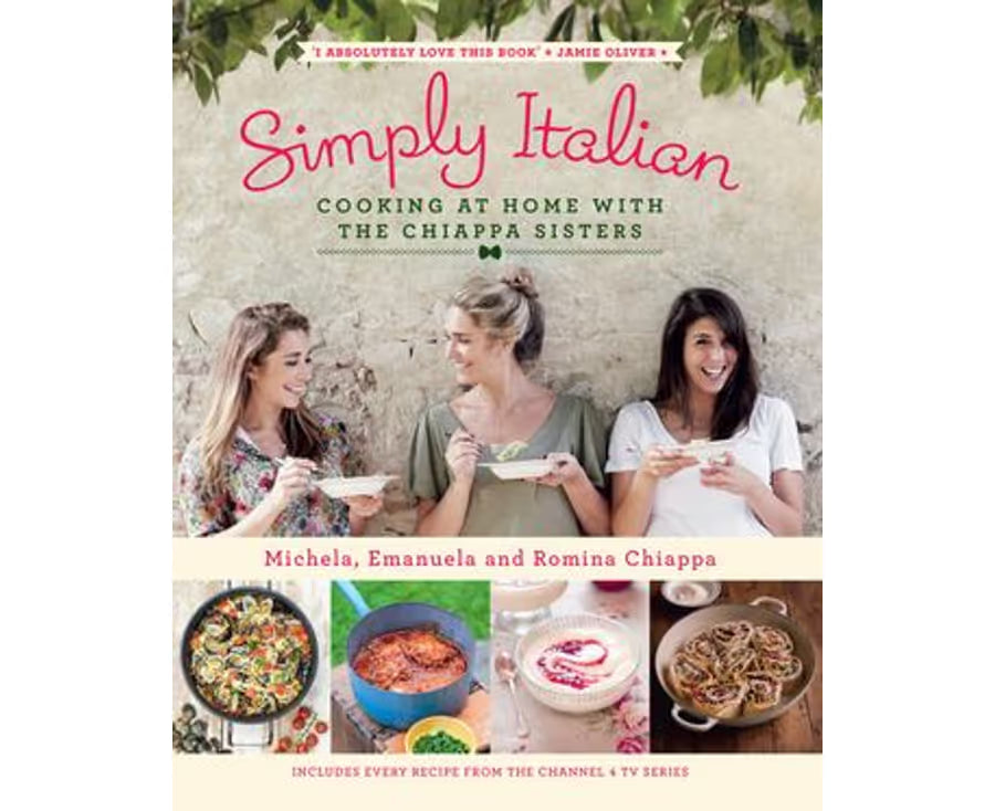 Book cover of 'Simply Italian' ITALIAN BOOK.Italian cooking book
